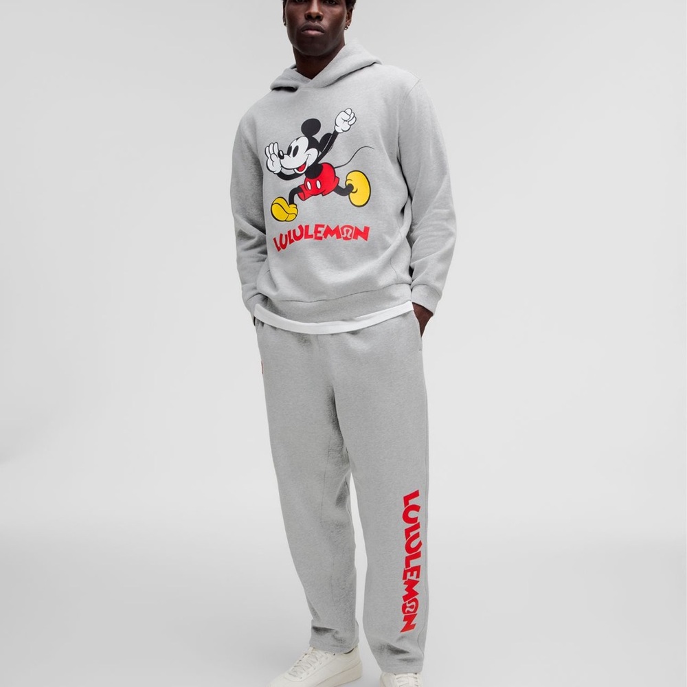 lululemon athletica Gray Hoodie with Mickey Mouse Design limited edition - Picture 3 of 6